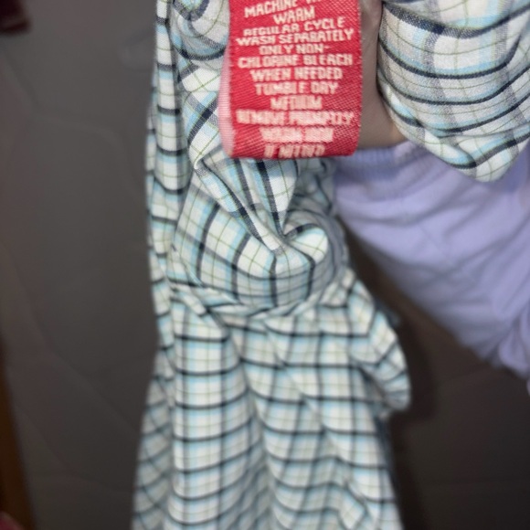 Northcrest Men's Checkered Shirt in Black and White - Picture 5 of 5